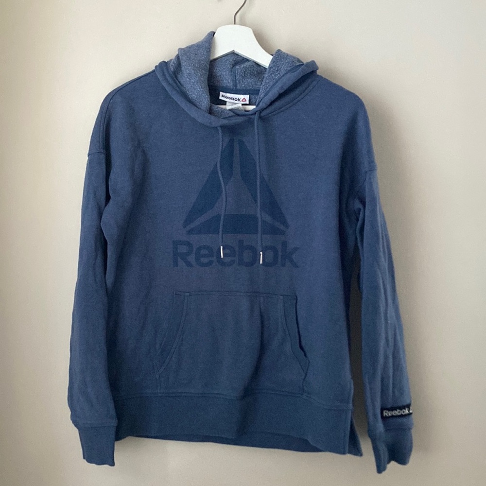 Blue Reebok hoodie